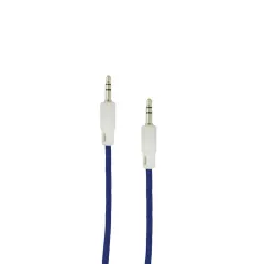 CABLE AUX 3,5 MOD05 - 1 METRO - AZUL - foto 3