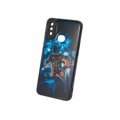 TPU FOND.NEG ASTRONAUTA ROJO - MOTO G200 - ONLY