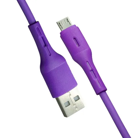 CABLE USB MOD 118 ECO LISO 2 - YEXA - V8 - VIOLETA
