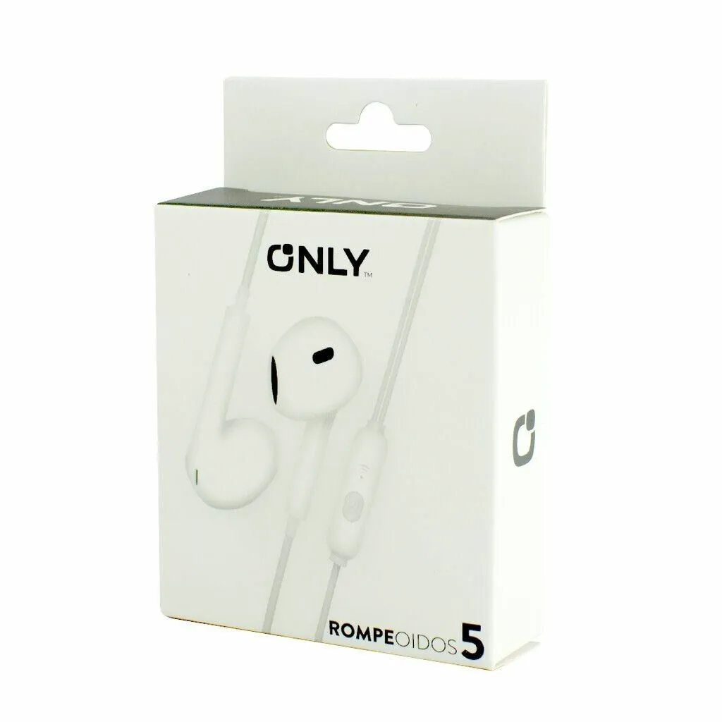 MANOS LIBRES ROMPEOIDOS 5 - ONLY - BLANCO