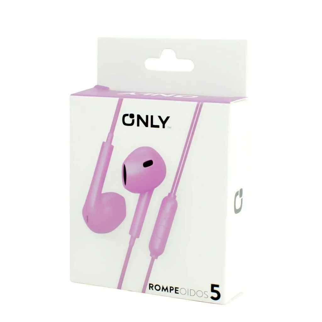 MANOS LIBRES ROMPEOIDOS 5 - ONLY - LILA