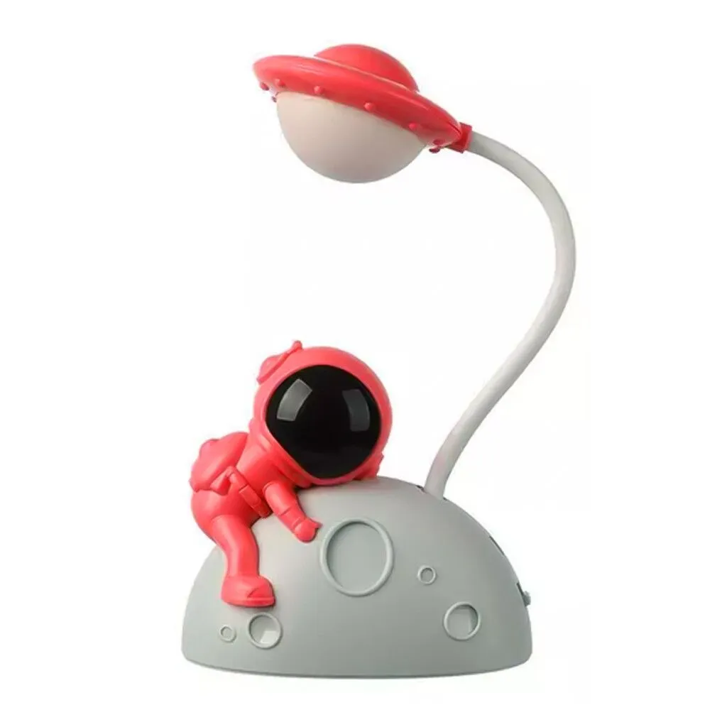 LAMPARA DE ESCRITORIO MODS-006 ASTRONAUTA - ST - ROJO
