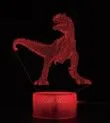 LAMPARA ACRILICO TRES LUCES MODS-010 - ST - DINOSAURIO