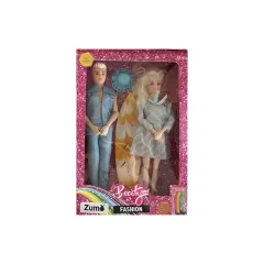 MUÑECOS PAREJA BEAUTY K283 - ZUMO - CELESTE
