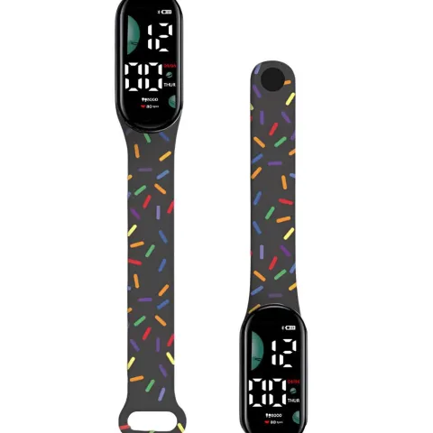 WATCH BAND KIDS CONFETTI MODS-769 - ST - GRIS