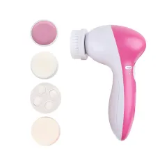 CEPILLO FACIAL PILA 5 CABEZALES MODS-862 - ROSA