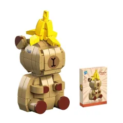 BLOQUES CAPIBARA CON BANANA JDMZ-101 - ZUMO - MARRON