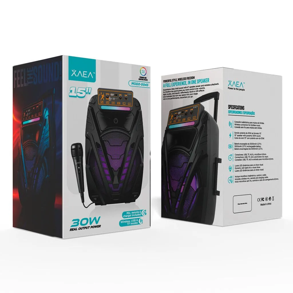 PARLANTE 15'' 1518 MODX-0045 - XAEA - NEGRO