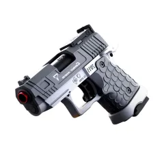 PISTOLA JUGUETE TACTICA P1 SARZ-001 - ZUMO - NEGRO