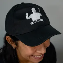 GORRA JUNIOR SILUETA MESSI MODV-00ES - VARIOS - NEGRO