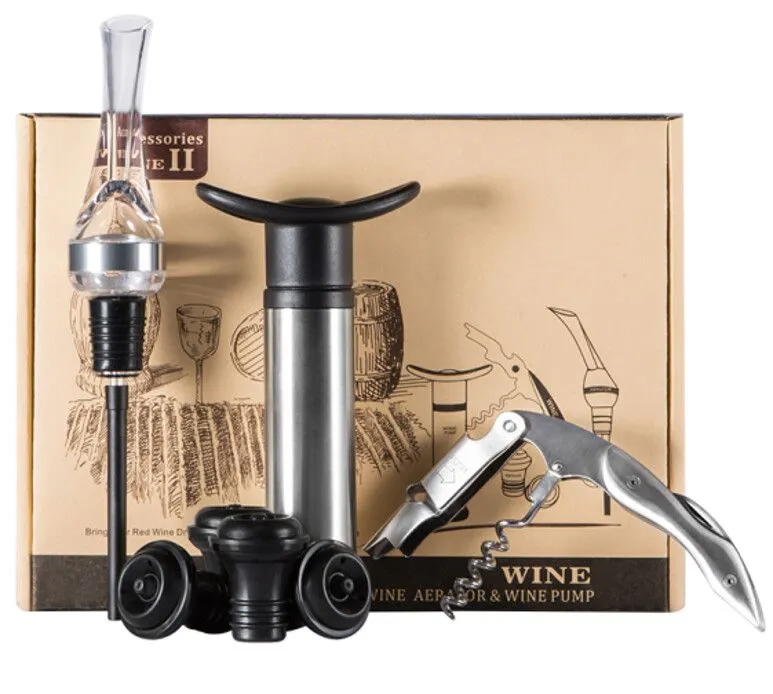 SET SOMMELIER MODV-00G0 - VARIOS - PLATEADO