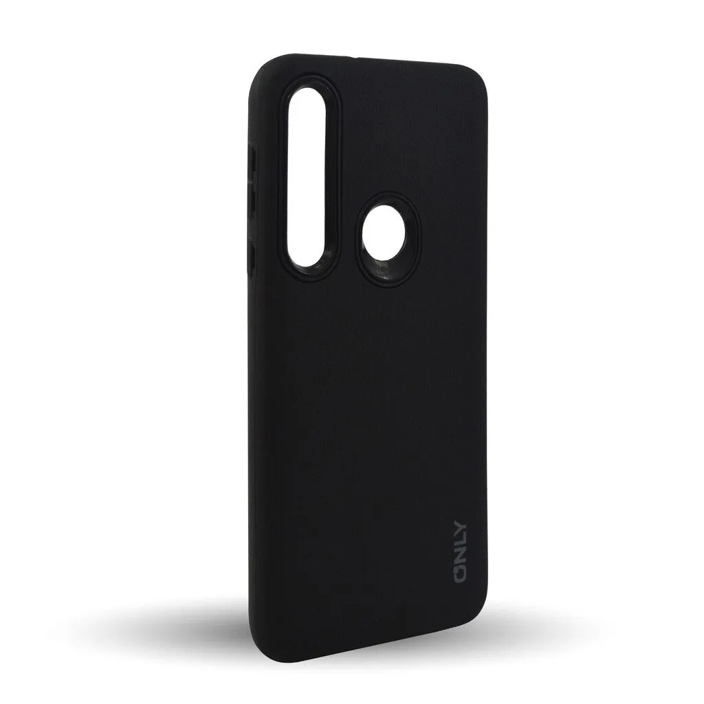TPU MOTOMO TEXTURA MOD57E MOTO G7 NEGRO