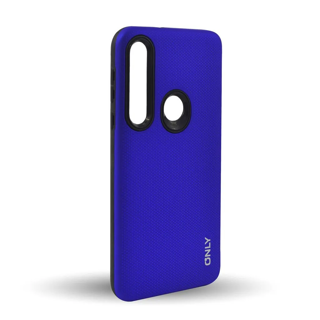 TPU MOTOMO TEXTURA MOD57E MOTO G7 AZUL francia