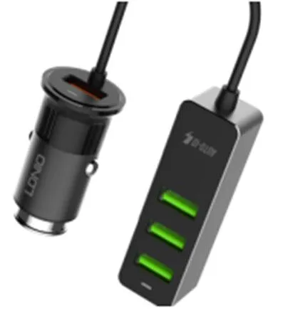 CARGADOR 12V MOD09 - 4 USB 5,1 AMP