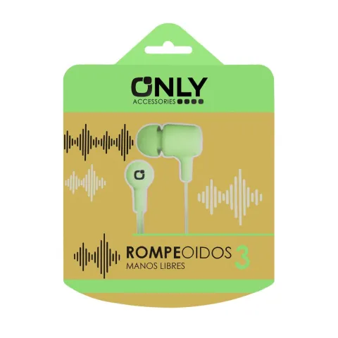 MANOS LIBRES ROMPEOIDOS 3 - VERDE