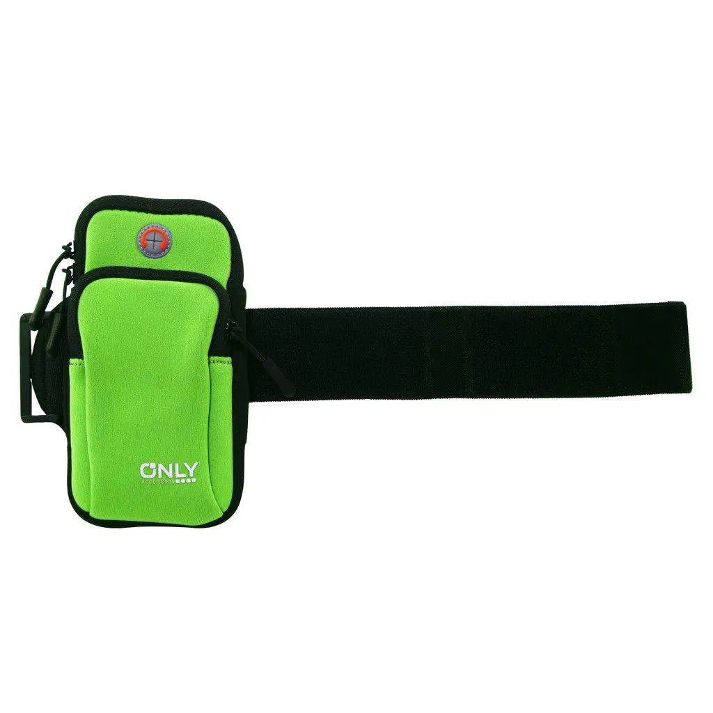 SPORTBELT MOD 05 - BRAZALETE CON 2 ESPACIOS - VERDE