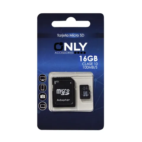 MEMORIA 16GB - CLASE 10 ONLY