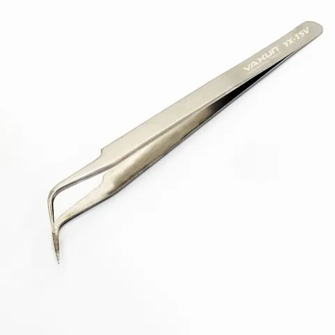 PINZA BRUSELA CURVA -YAXUN- YX-15V