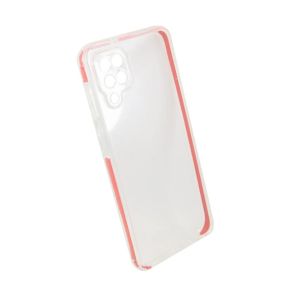 TPU ACRILICO TRANSP. MOD 157 - MOTO G9 PLUS - ROSA