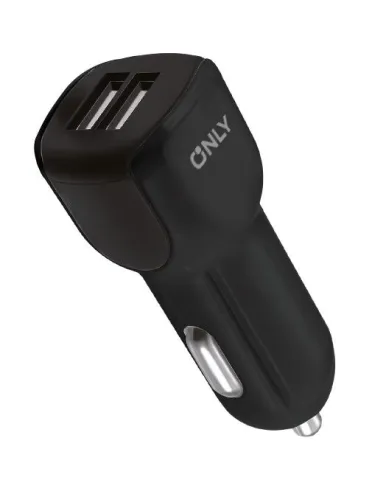 ADAPTADOR-CARGADOR 12V BOOSTER MODS-503 - 2 USB - ONLY - NEGRO