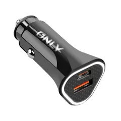 ADAPTADOR-CARGADOR 12V GEAR MODS-502 - 1 USB + 1 TC - STOCK - NEGRO