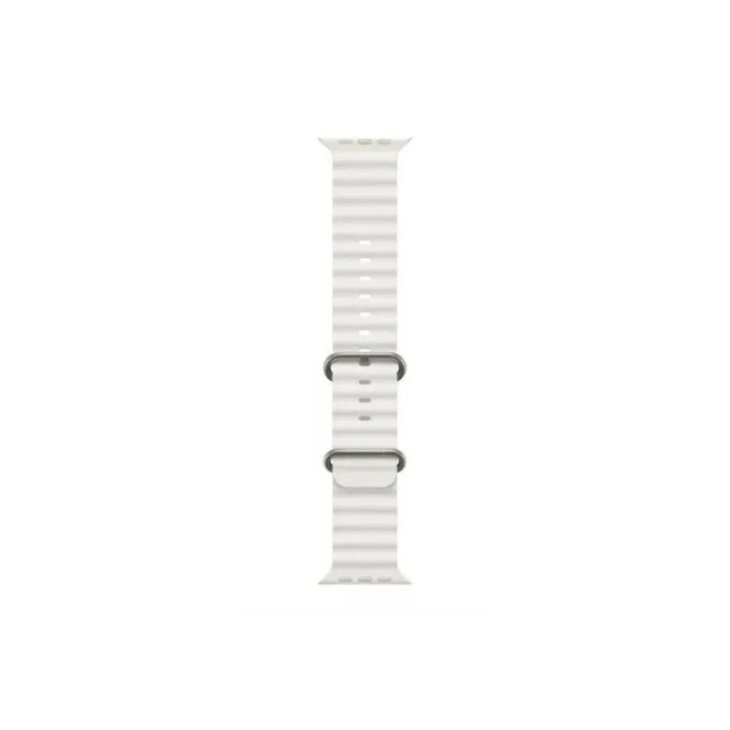MALLA RELOJ MODS-754 SILICONA CORRUGADA 38 - ST - BLANCO