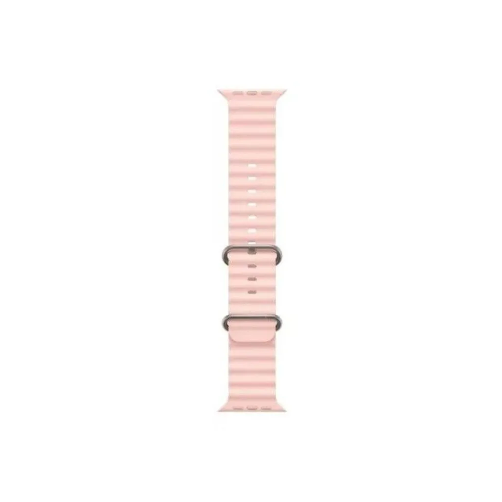 MALLA RELOJ MODS-755 SILICONA CORRUGADA 42 - ST - ROSA