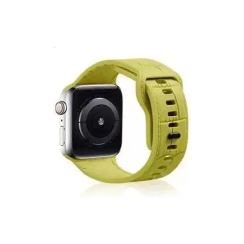 MALLA RELOJ MODS-762 SILICONA ELEGANTE 38 - ST - VERDE