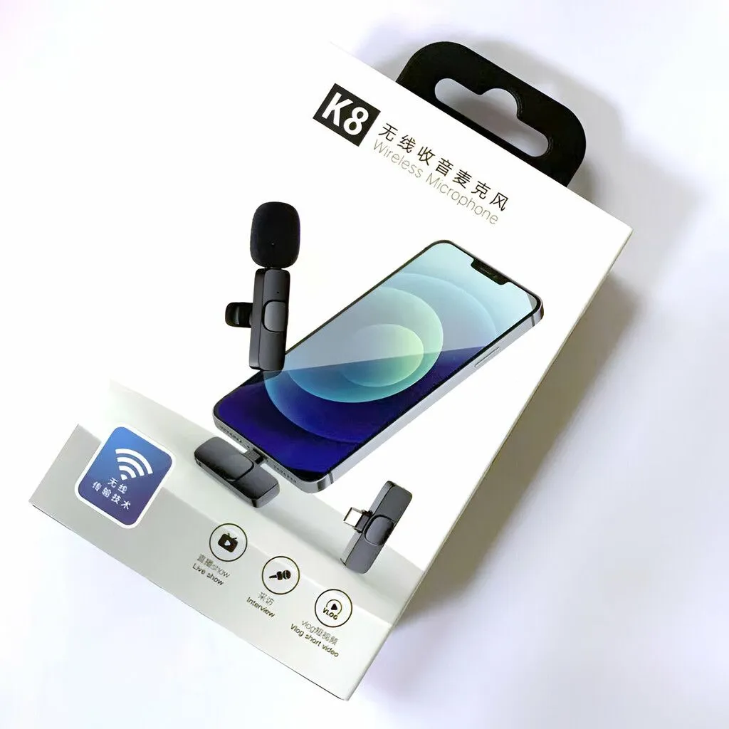 MICROFONO CLIP INALAMBRICO INDIVIDUAL TIPO C + IP - MODS-890 - STOCK