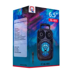 PARLANTE 6,5'' - MODS-QL603 - STOCK - NEGRO