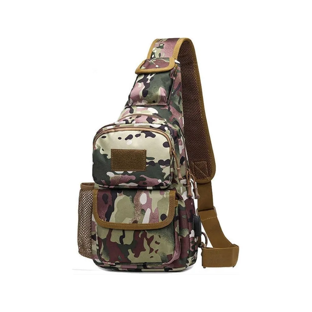 BOLSO MORRAL GRANDE MODS-773 - ST - CAMUFLADO MARRON