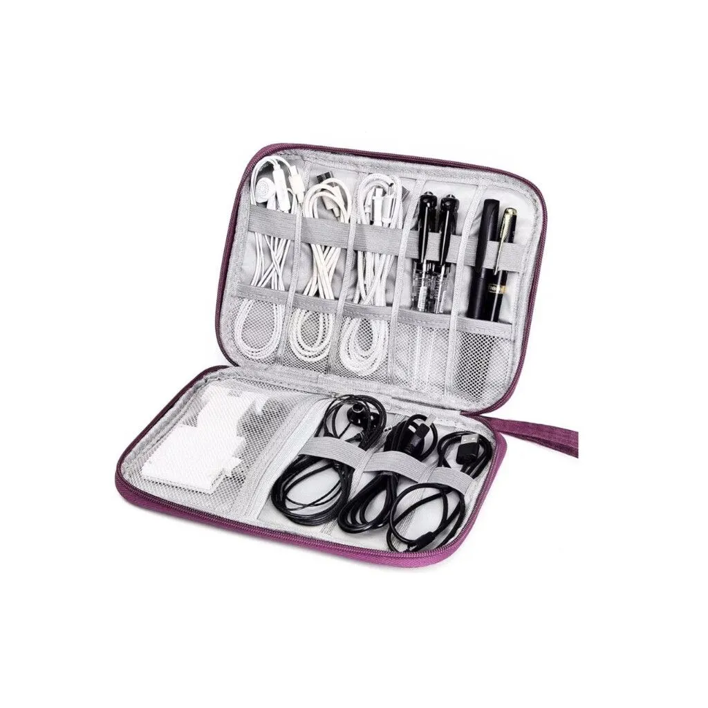 ORGANIZADOR DE CABLES GRANDE MODS-781 - ST - VIOLETA