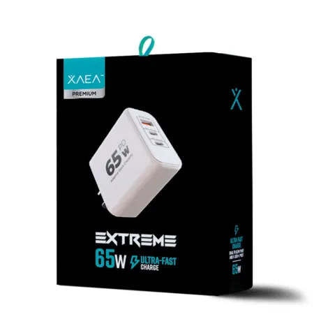 ADAPTADOR-CARGADOR 220V MODX-616 EXTREME - 6,2A - 1USB + 2TC - XAEA - BLANCO