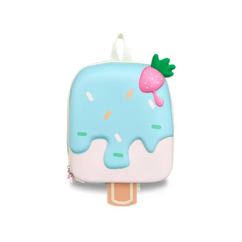 MOCHILA INFANTIL HELADO MODS-561 - ST - CELESTE