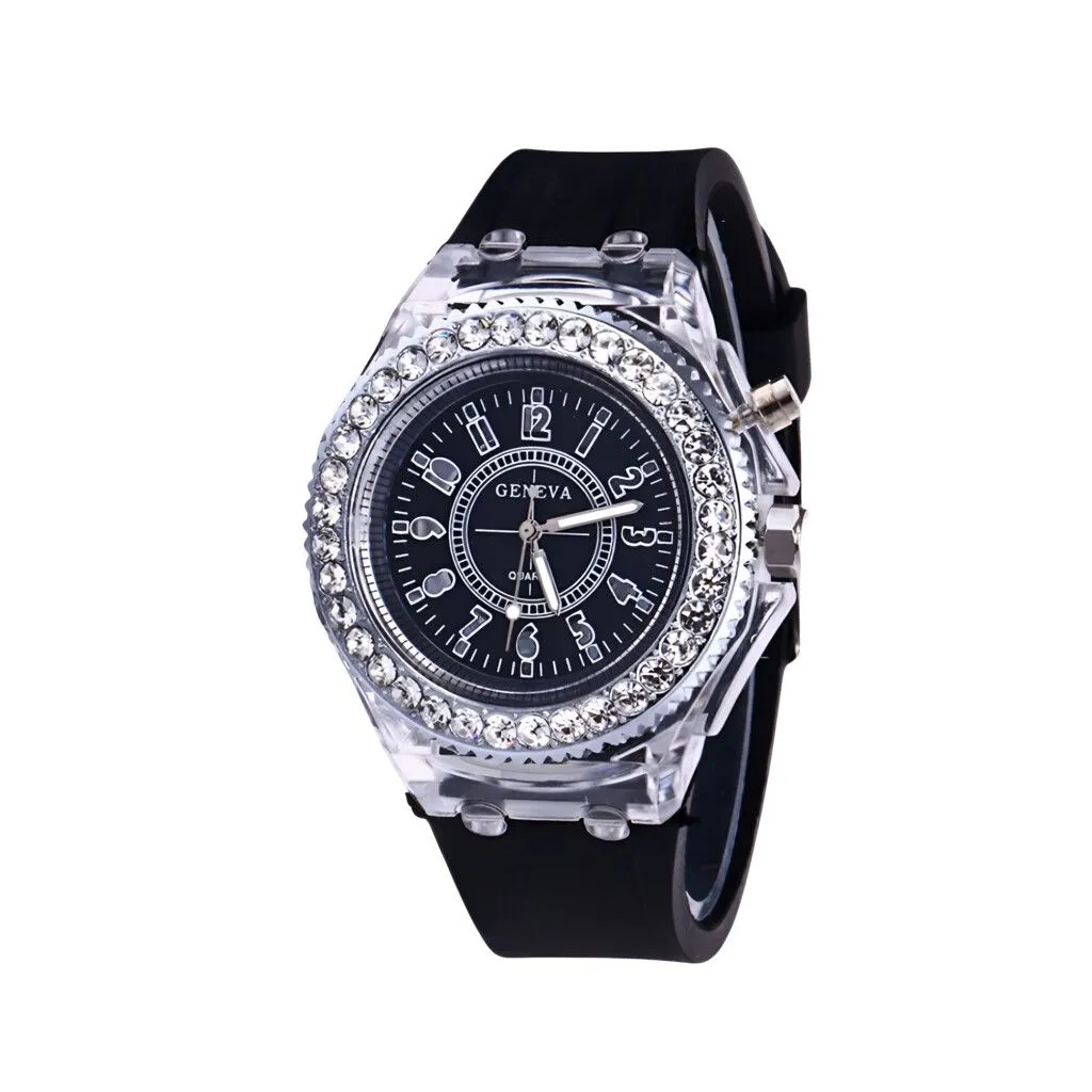 RELOJ GENOVA Z166 LIGTH MODS-770 - ST - NEGRO