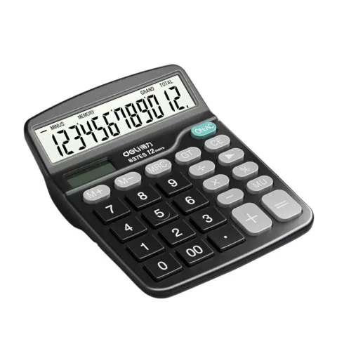 CALCULADORA CLASICA MEDIANA MODV-001X - VARIOS - NEGRO