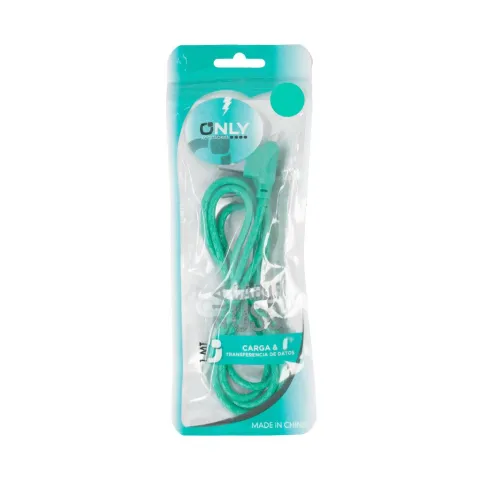 CABLE USB MOD 52 - ELE ONLY - V8 - VERDE
