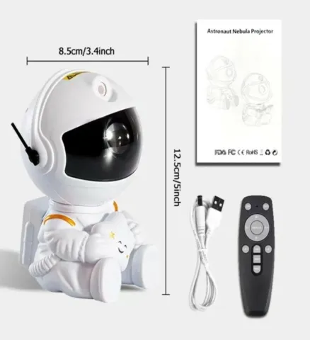 PROYECTOR ASTRONAUTA ESTRELLA YHY-01 MODV-00AQ - VARIOS - BLANCO