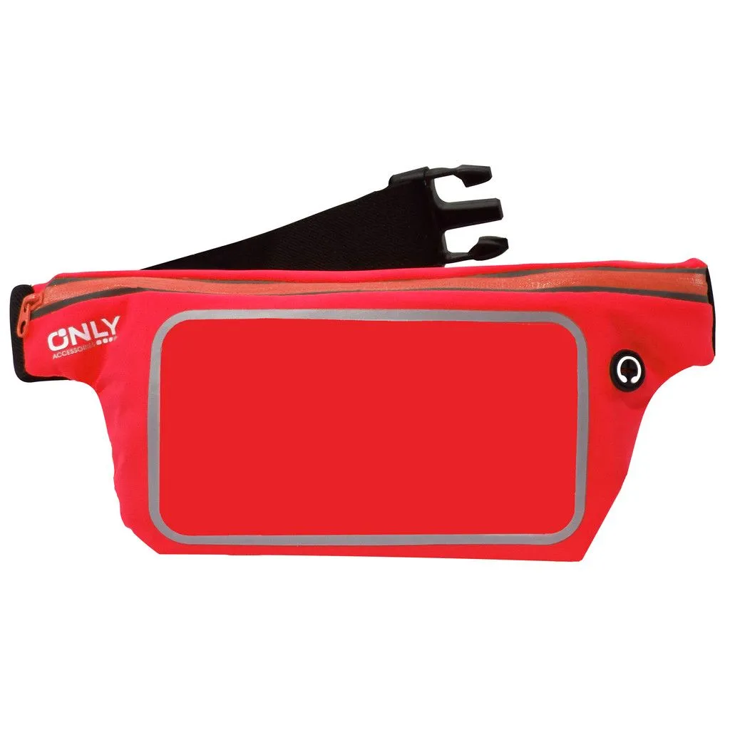 SPORTBELT MOD 04 - CINTO + PORTA CELULAR - ROJO