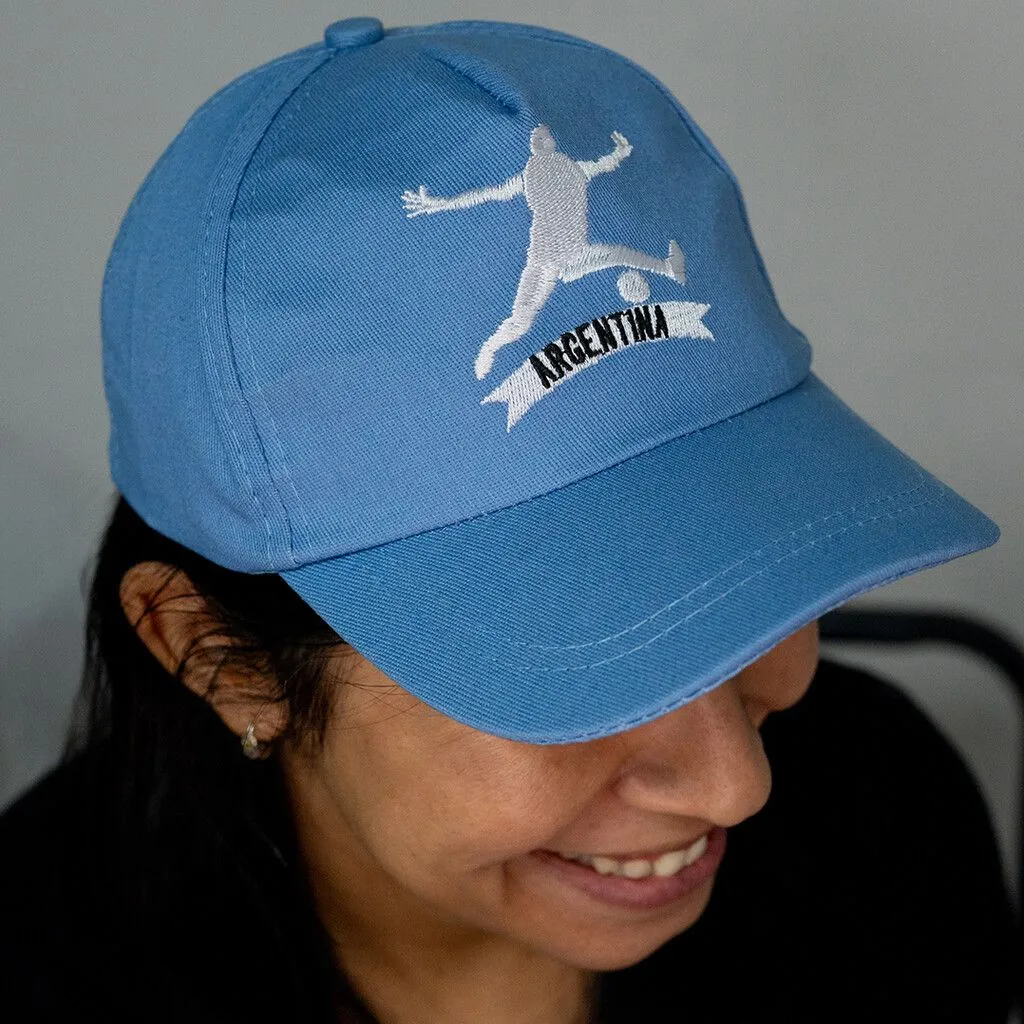 GORRA JUNIOR SILUETA DIBU MODV-00EQ - VARIOS - CELESTE
