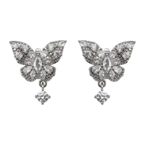 TWS ACCESORIOS PATRÓN DE MARIPOSA  SB0833 MODV-00KN - VARIOS - PLATEADO