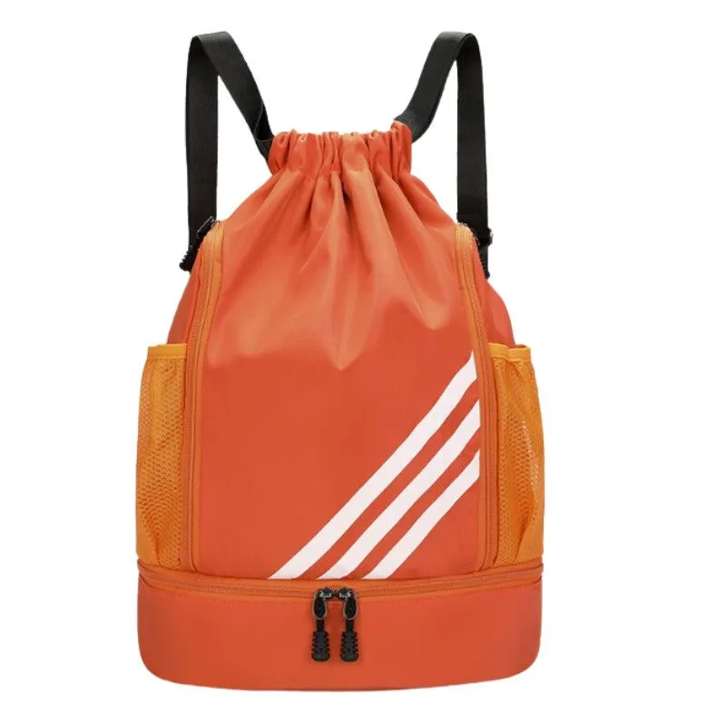 BOLSO DEPORTIVO CON CORDON MODV-00LR - VARIOS - NARANJA