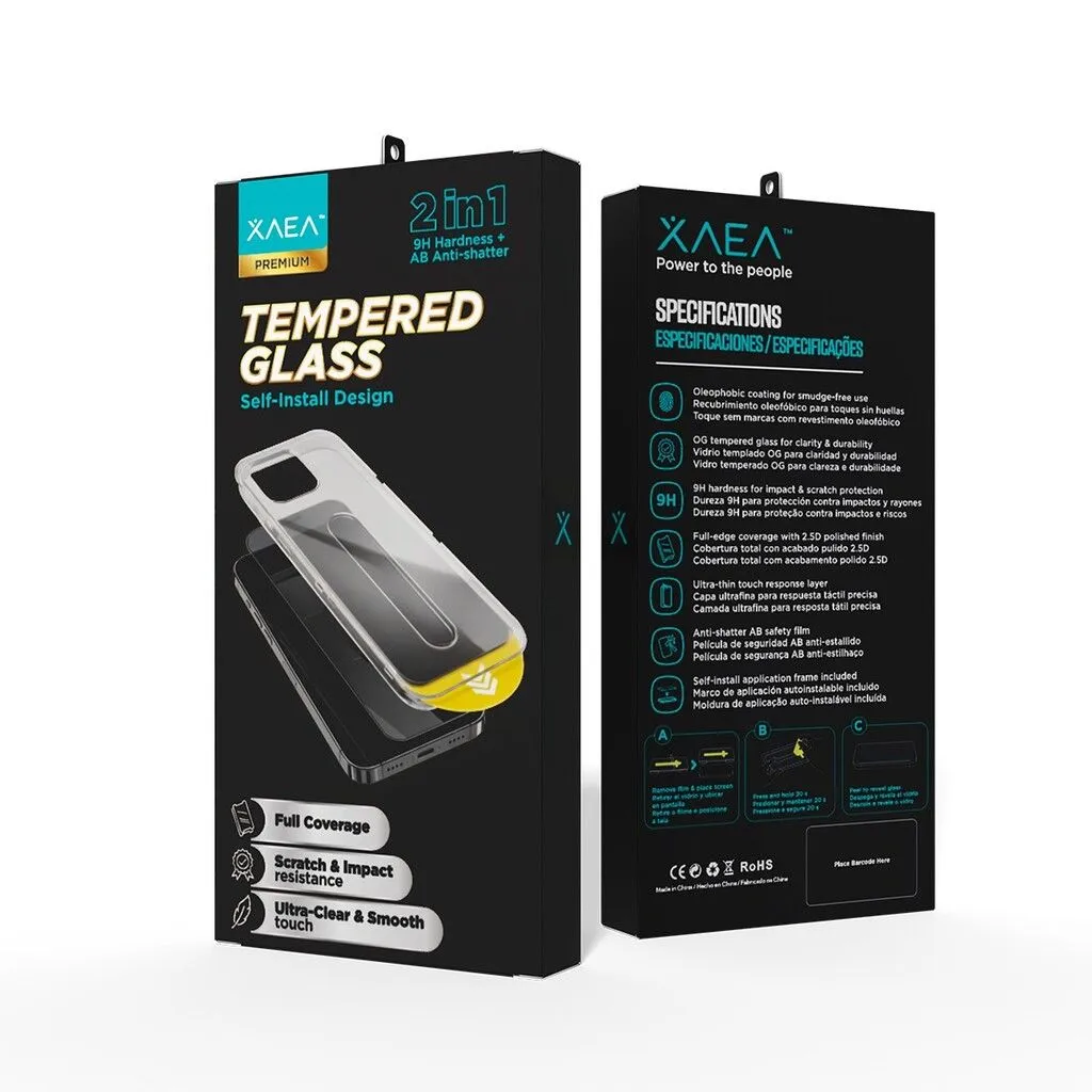 FILM GLASS 002 AUTOINSTALABLE - PREMIUM - IPH 17 PRO - XAEA