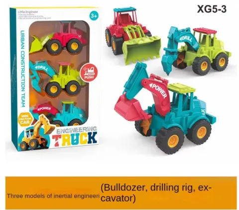 SET DE VEHÍCULOS DE CONSTRUCCION ATRZ-011 - ZUMO - MIX