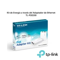 ADAPTADOR ETHERNET TP-LINK POE200 KIT DE ENERGIA