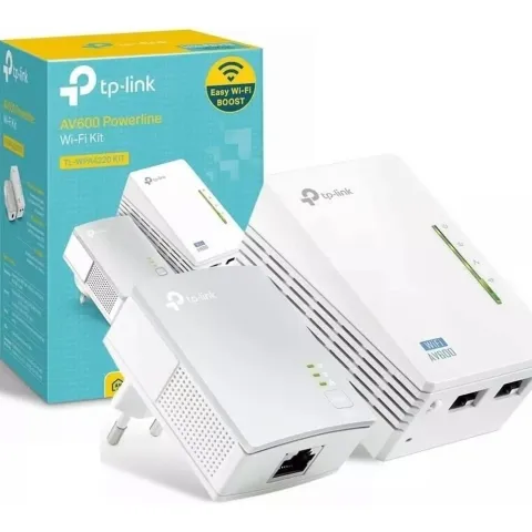 EXTENSOR POWERLINE TP-LINK WPA4220 STARTER KIT WIFI 500MBPS