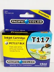 CARTUCHO ALT  P/EPSON PACIFIC COLOR T117 NEGRO