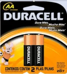 PILA ALCALINA DURACELL AA BLISTER x 2 UN.