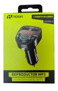 TRANSMISOR MP3-BT DE AUTO NOGA - MOD.CAR MP3 10