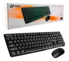 COMBO DE TECLADO Y MOUSE INALAMBRICO NOGA S5500